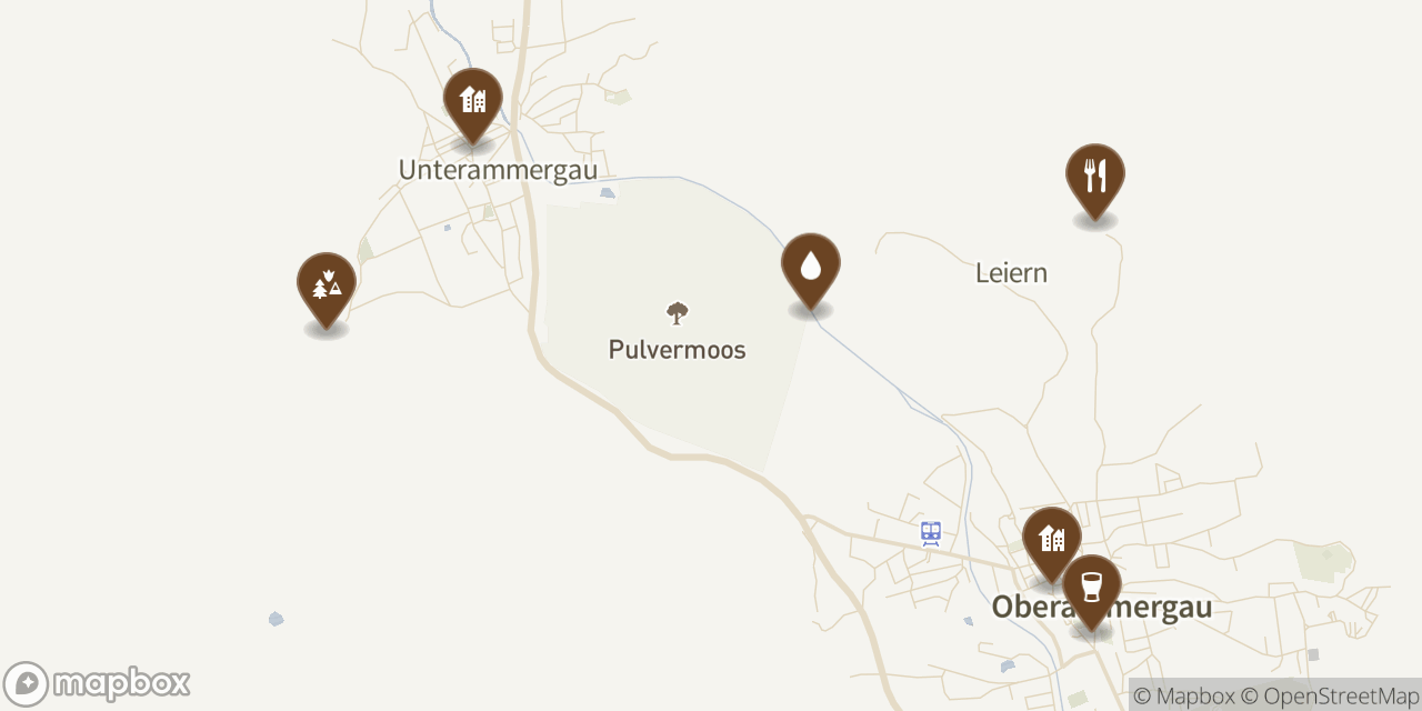 map of Oberammergau